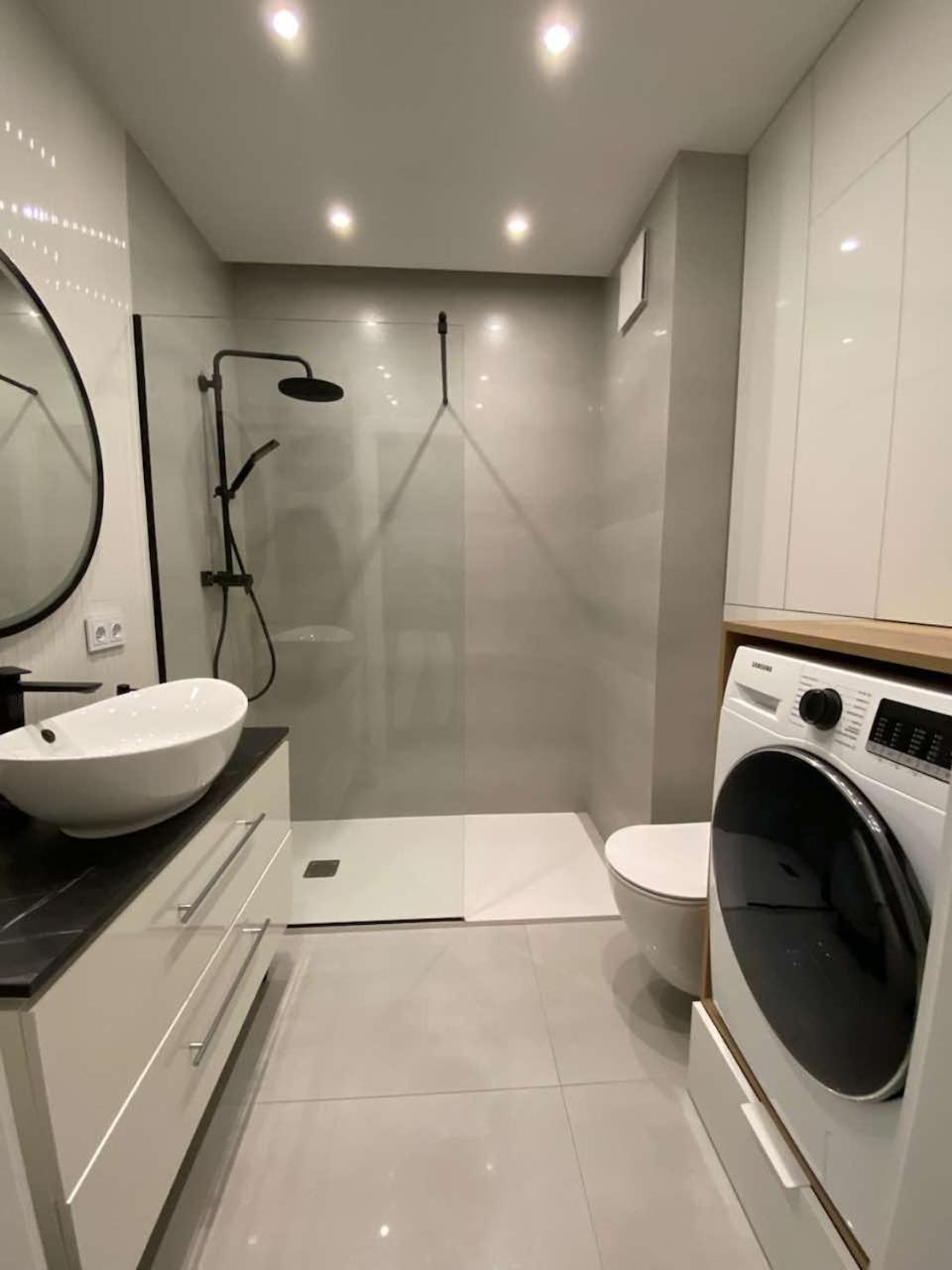 Apartament Nad Wisla Spacerem Do Centrum I Starego Miasta Varsavia Esterno foto